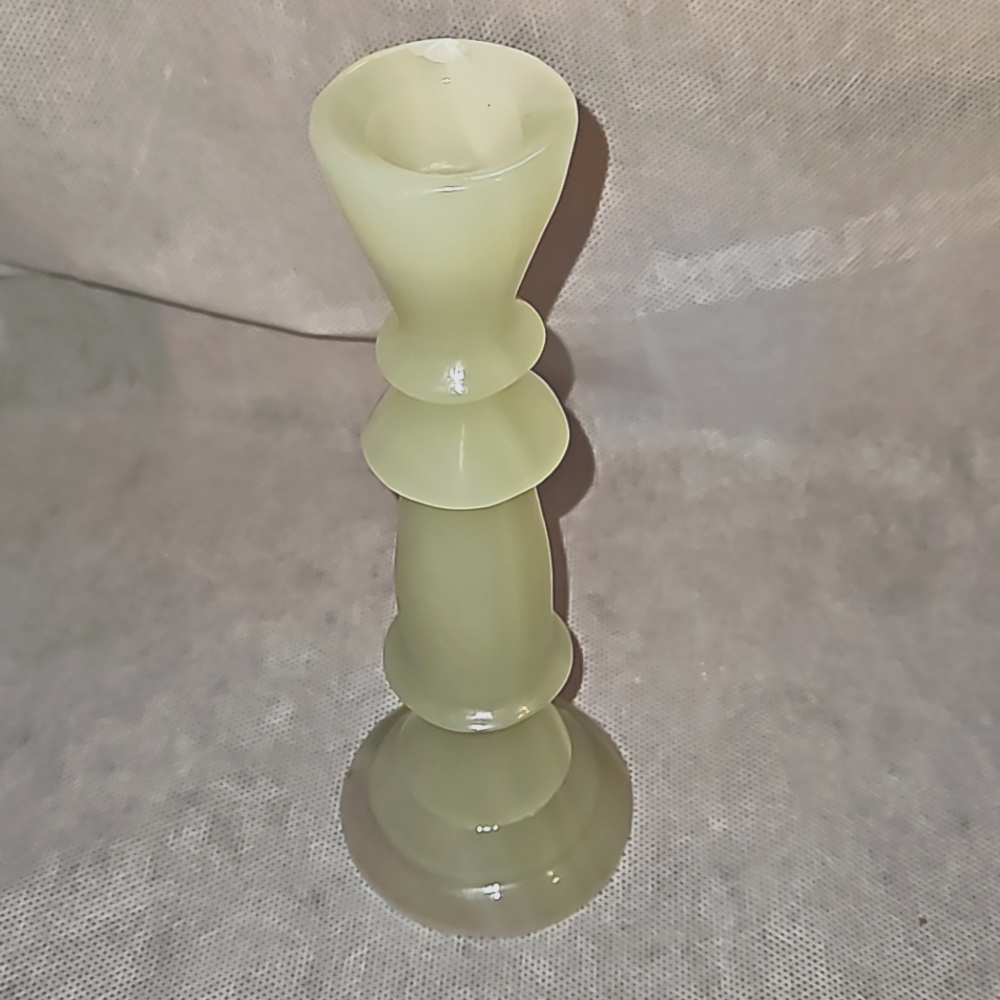 9 Inch Stone Candle Holder